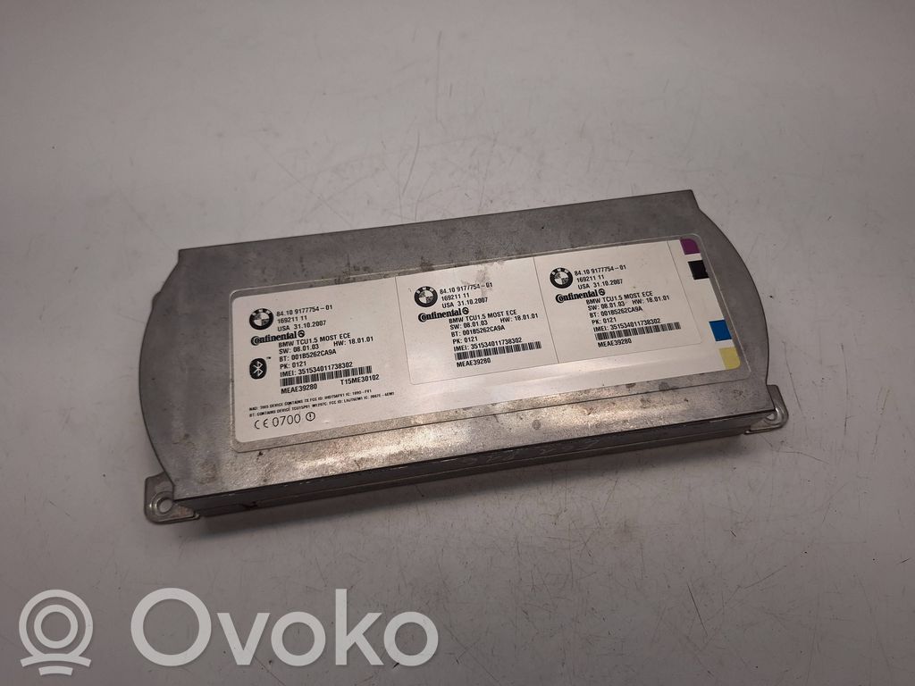 BMW 5 E60 E61 Tālruņa vadības bloks 