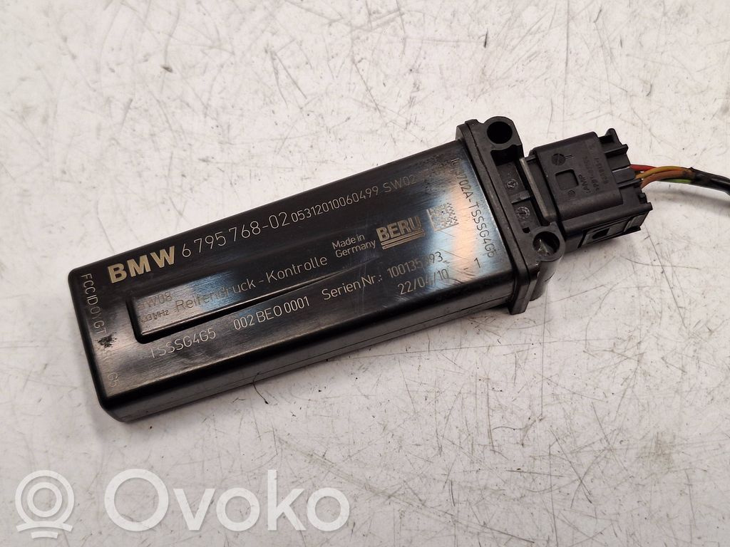 BMW 3 E92 E93 Sterownik / Moduł kontroli ciśnienia w oponach 