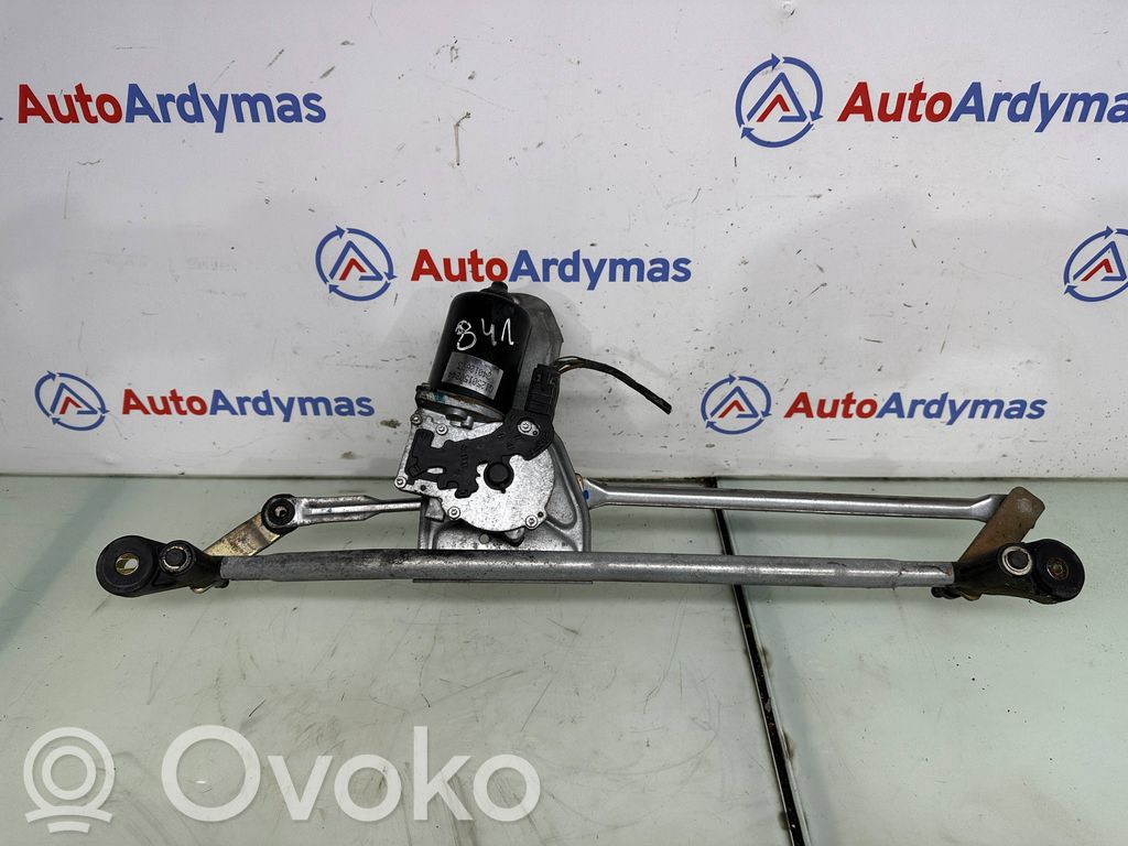 BMW X5 E53 Etupyyhkimen vivusto ja moottori 