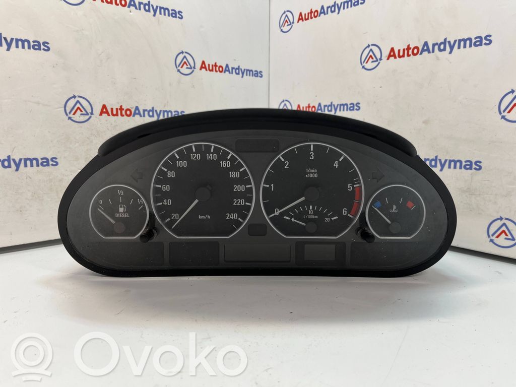 BMW 3 E46 Speedometer (instrument cluster) 