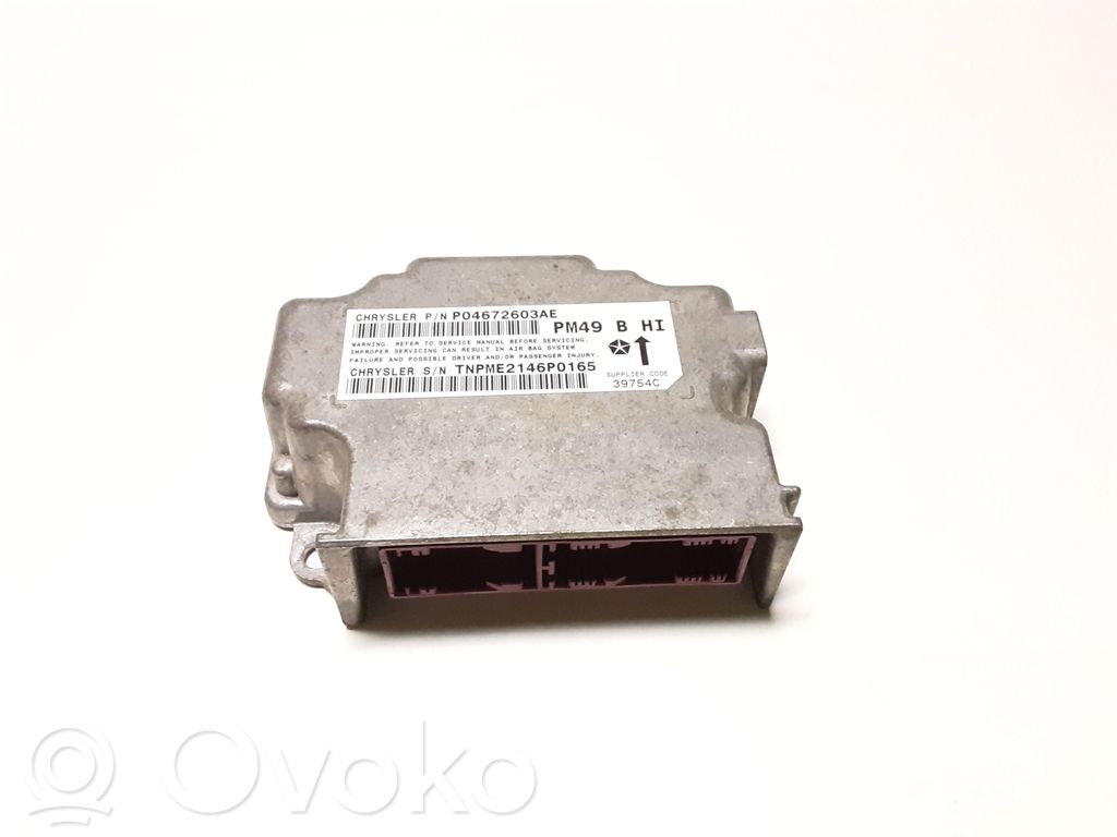 Dodge Caliber Airbag control unit/module 