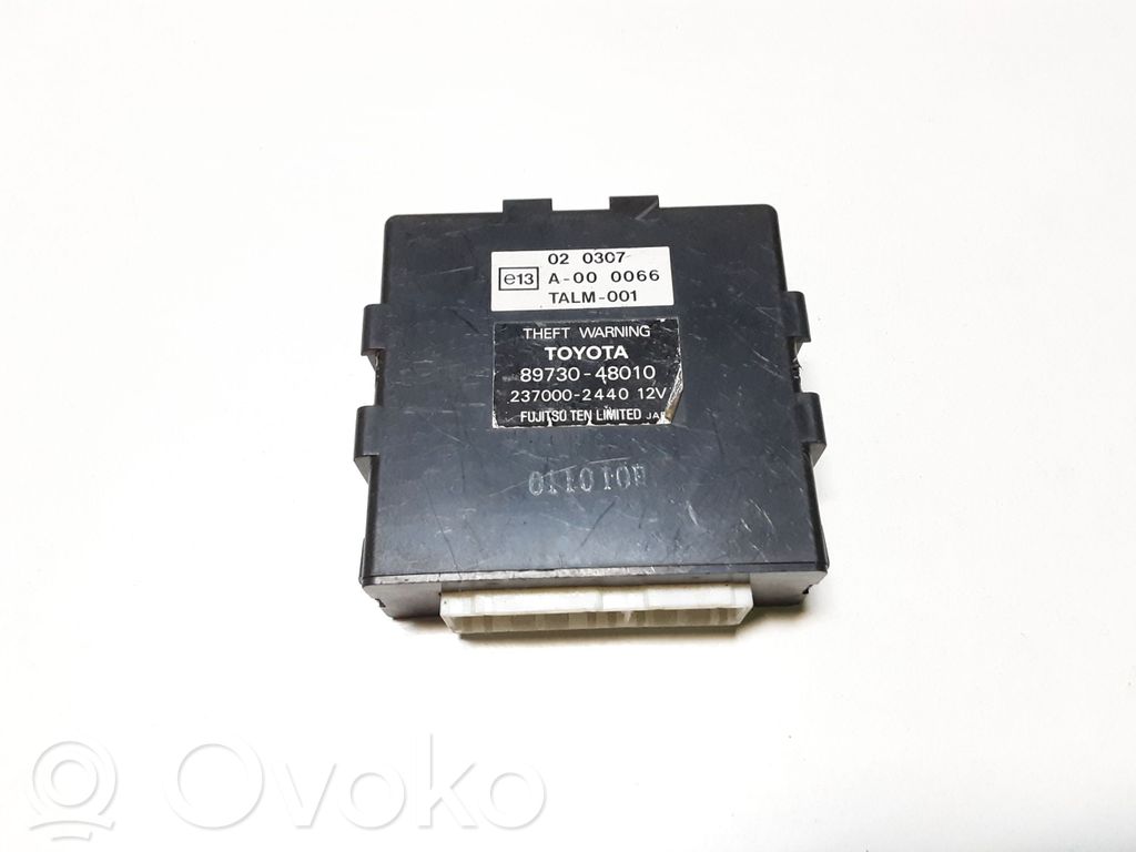 Lexus RX 300 Alarm control unit/module 