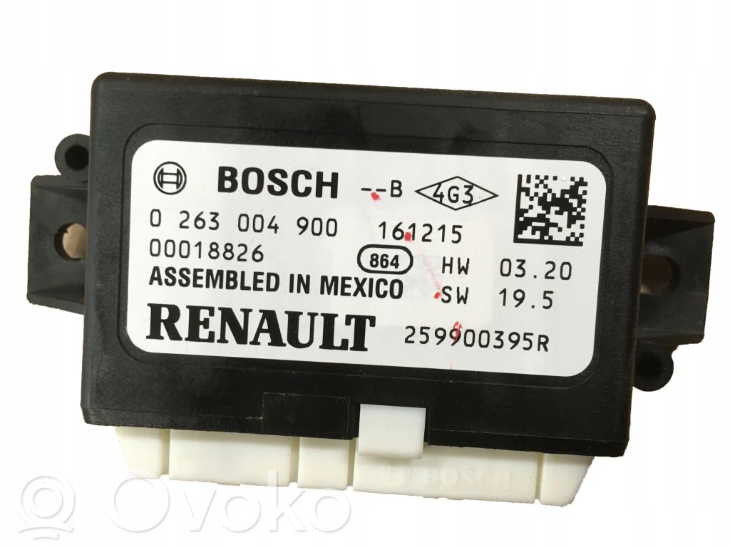 Renault Megane IV Unité de commande, module PDC aide au stationnement 