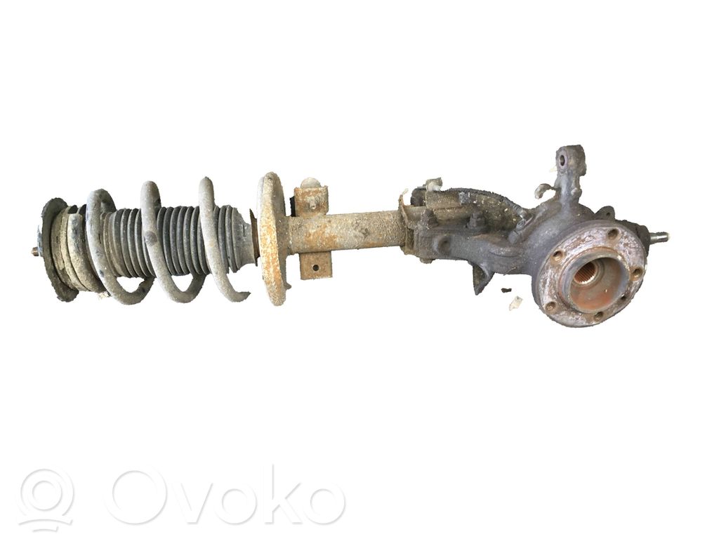 Front wheel hub spindle knuckle