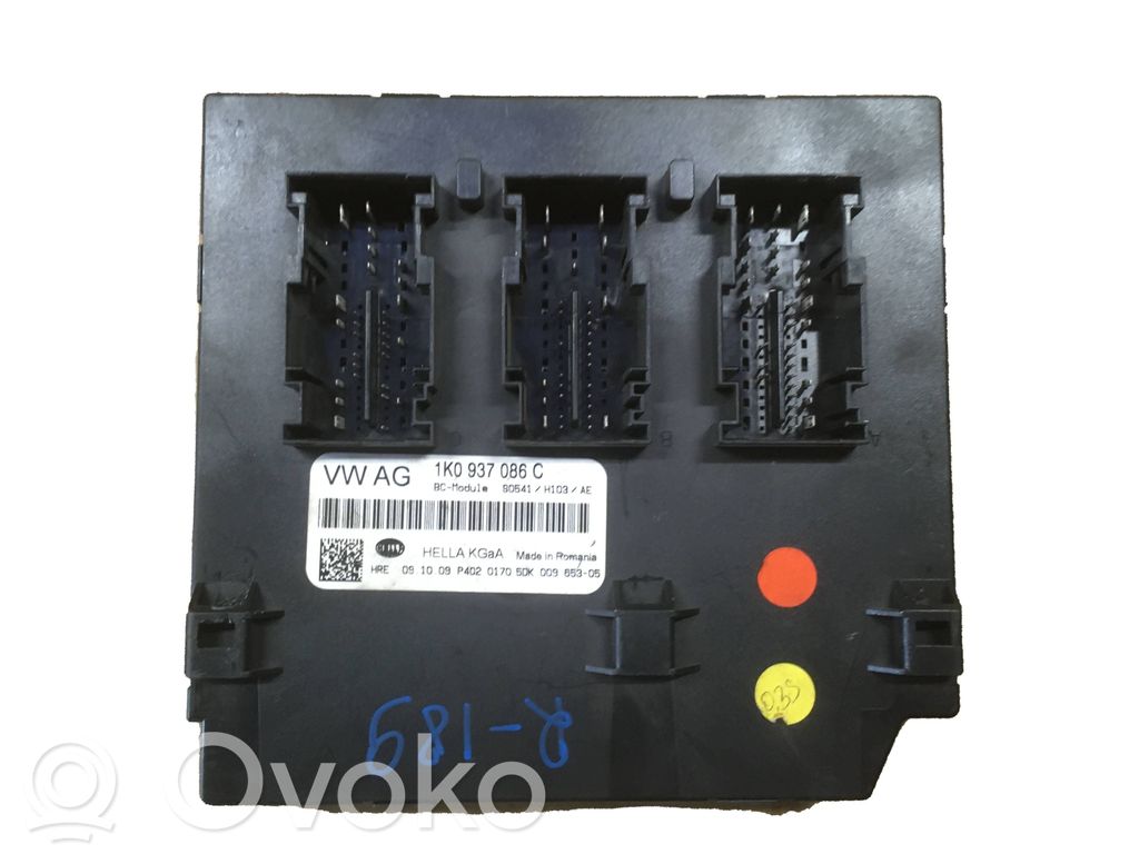 Skoda Yeti (5L) Comfort/convenience module 