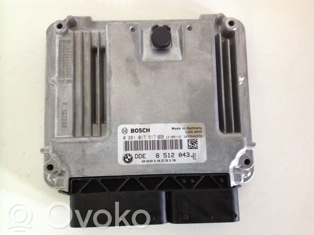 Engine control unit/module   DDE8512043