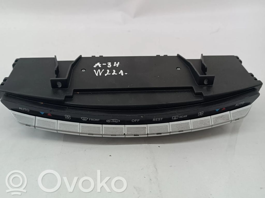 Mercedes-Benz S W221 Przełącznik / Włącznik nawiewu dmuchawy 