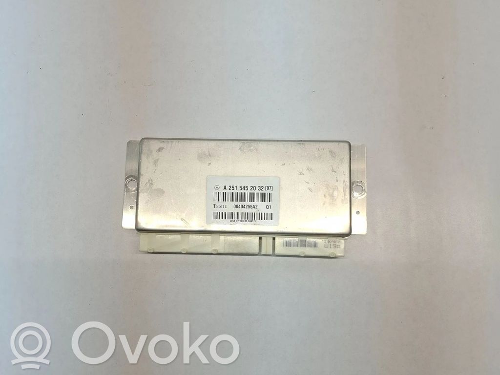 Mercedes-Benz R W251 Module de commande suspension 