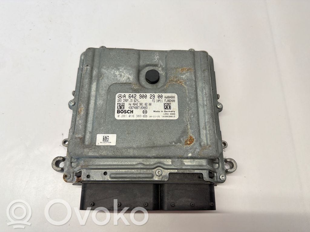 Mercedes-Benz ML W164 Engine control unit/module 