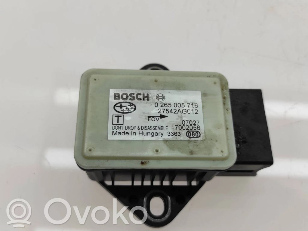 Subaru Legacy ESP acceleration yaw rate sensor 