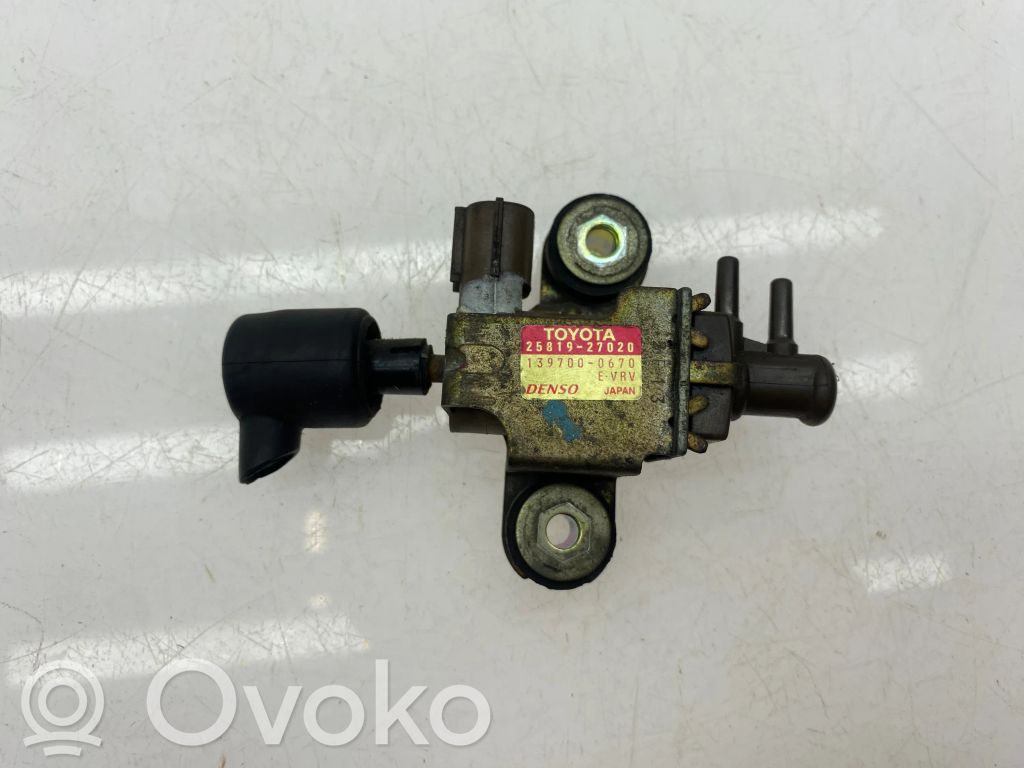 Toyota Corolla E120 E130 Electroválvula del turbo 