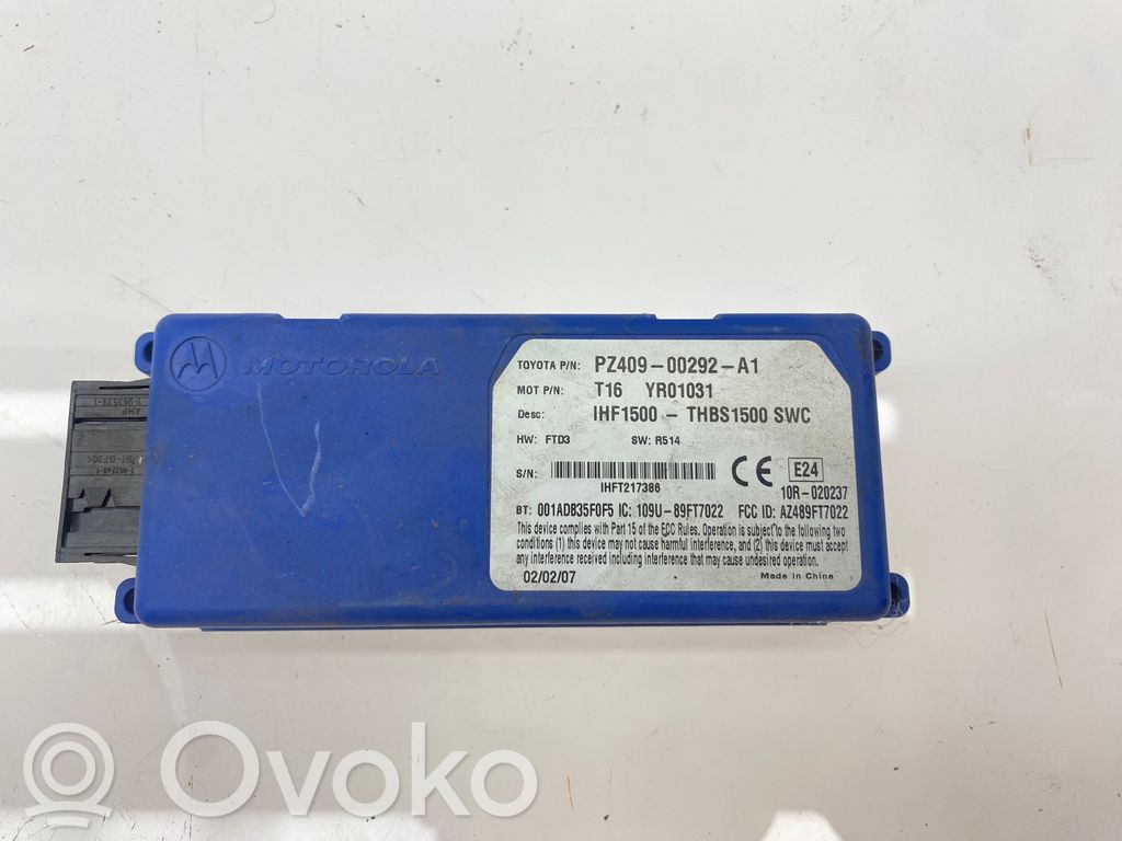Toyota Corolla Verso AR10 Other control units/modules 