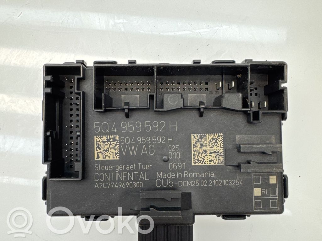 Door control unit/module   5Q4959592H,A2C7749690300