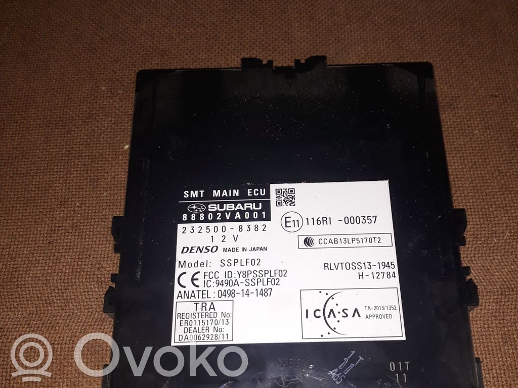 Subaru Levorg Other control units/modules 