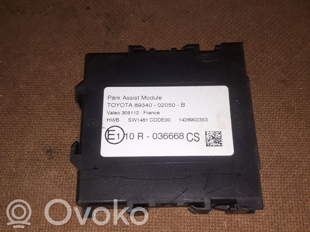 Toyota Corolla E160 E170 Parking PDC control unit/module 