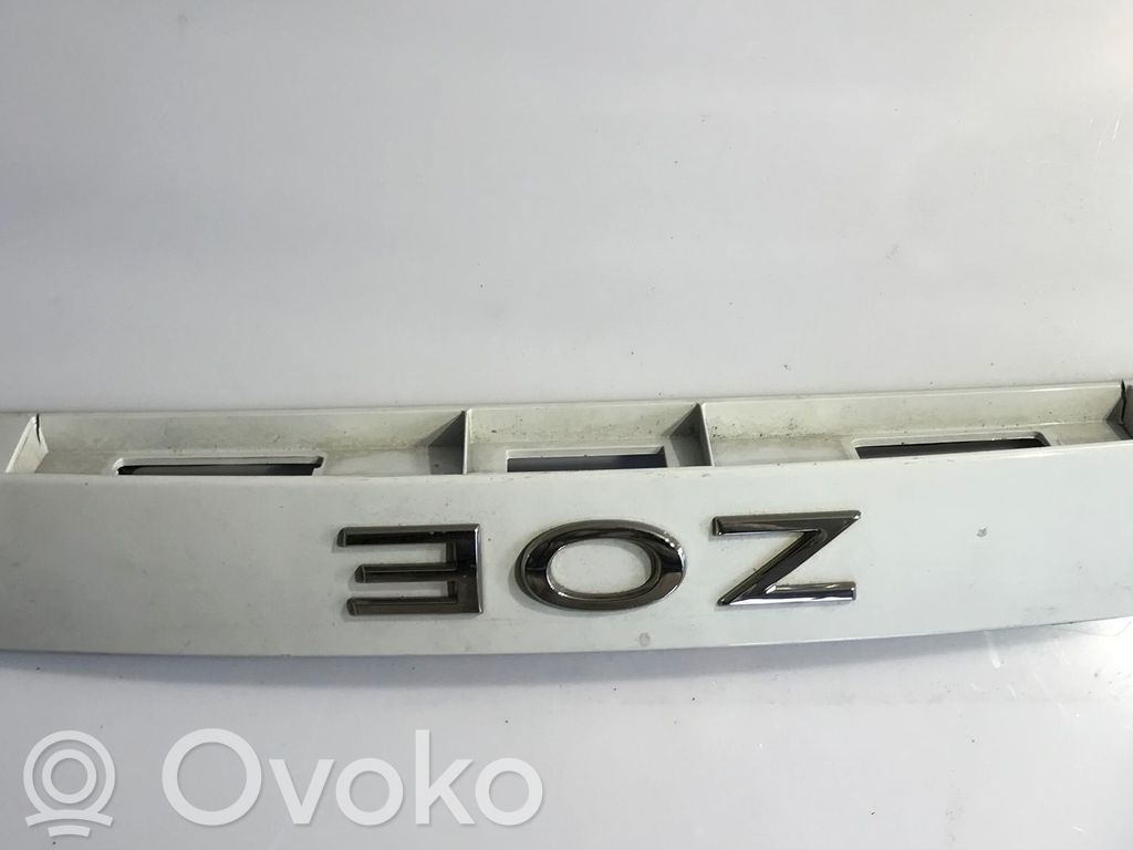 Renault Zoe Éclairage de plaque d'immatriculation 