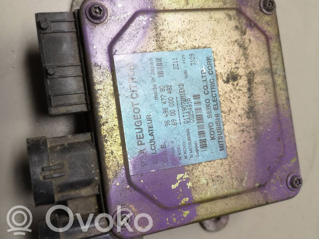 Citroen C3 Unité de commande / calculateur direction assistée 