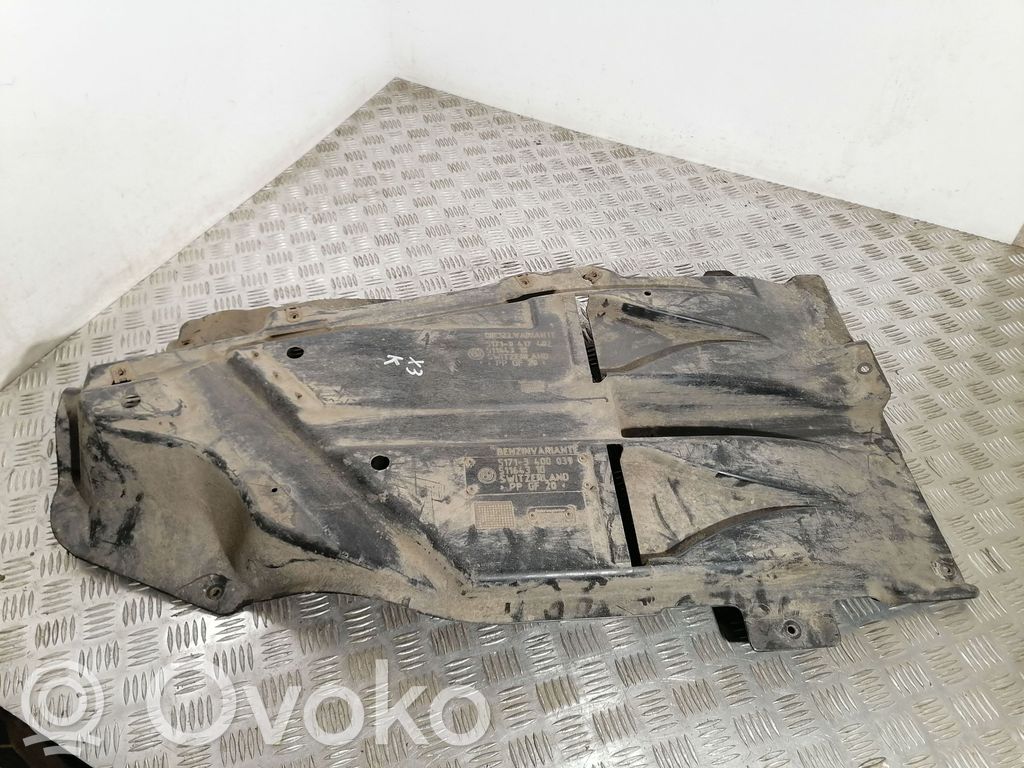 BMW X3 E83 Degalų bako dugno apsauga 