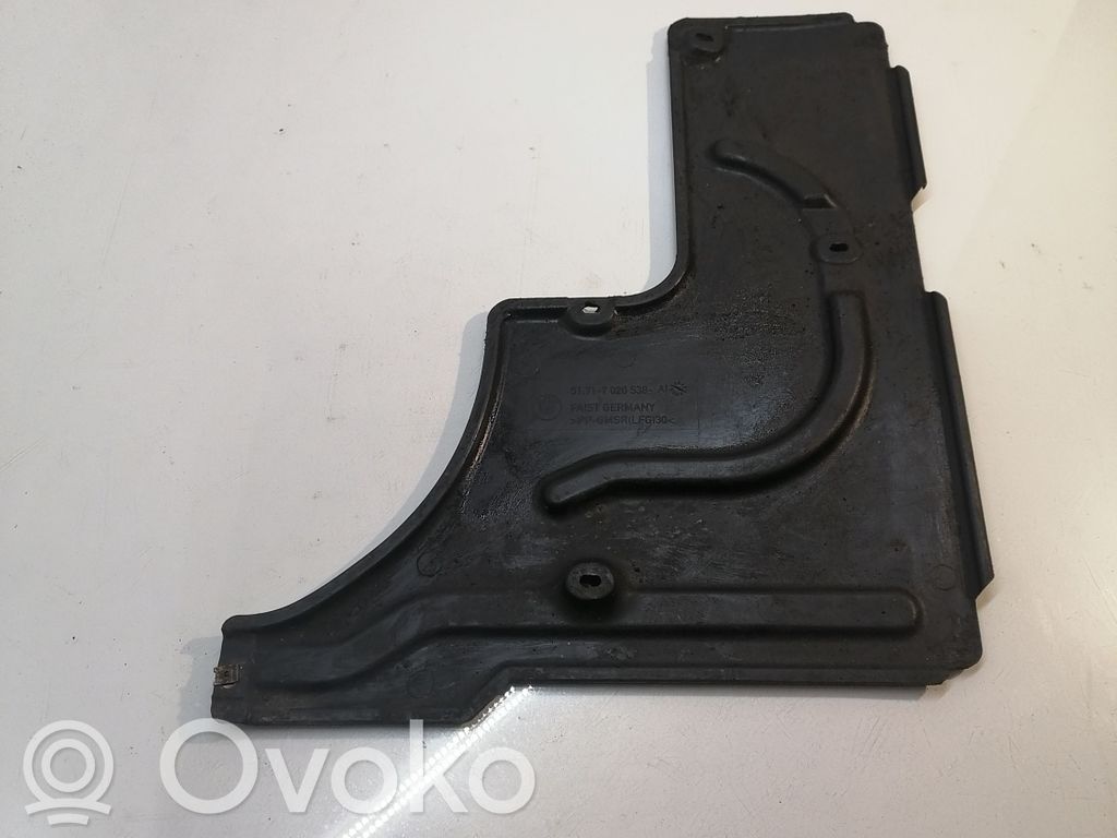 Placa protectora del centro/medio   7020538