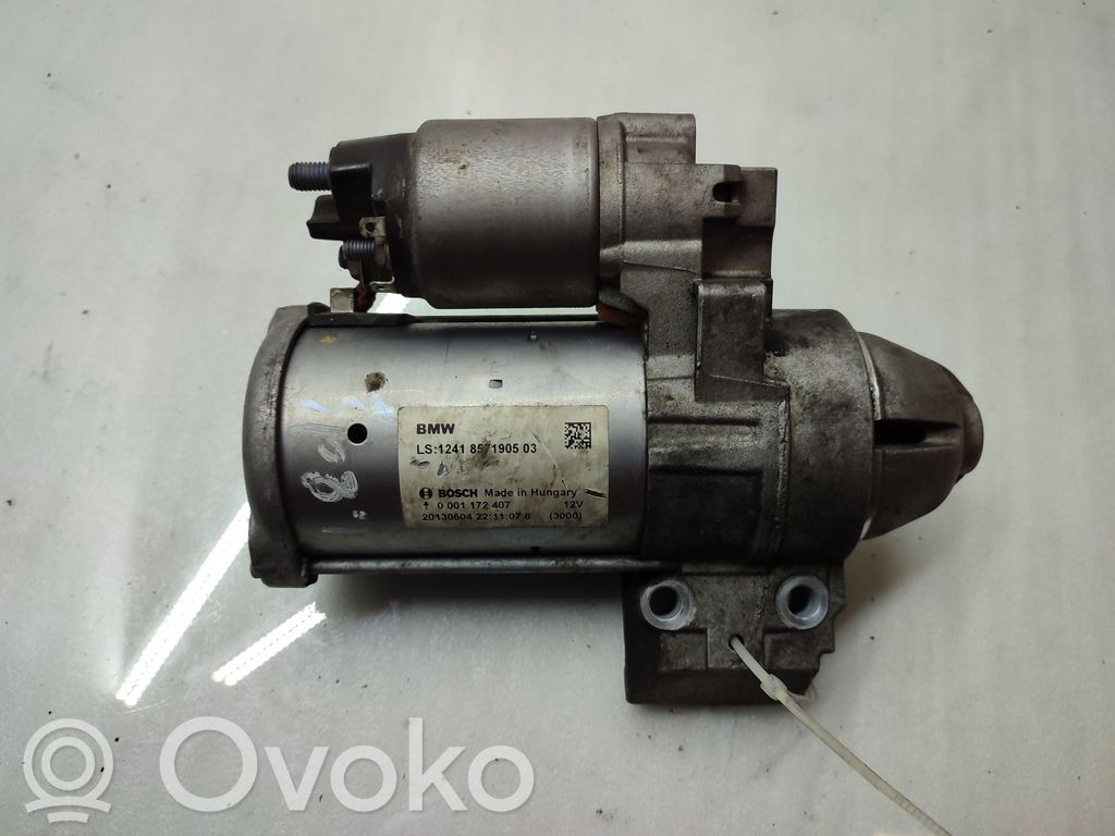 BMW 3 F30 F35 F31 Starteris 