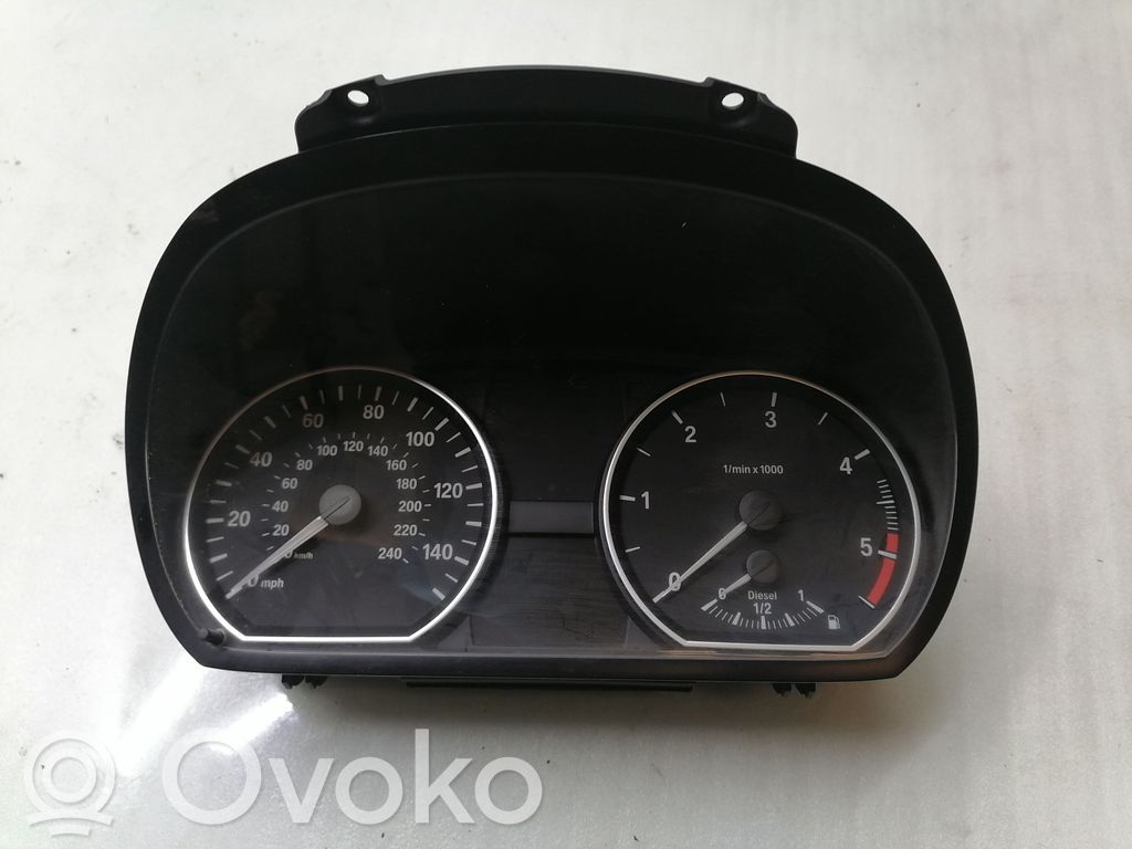 BMW 1 E81 E87 Speedometer (instrument cluster) 