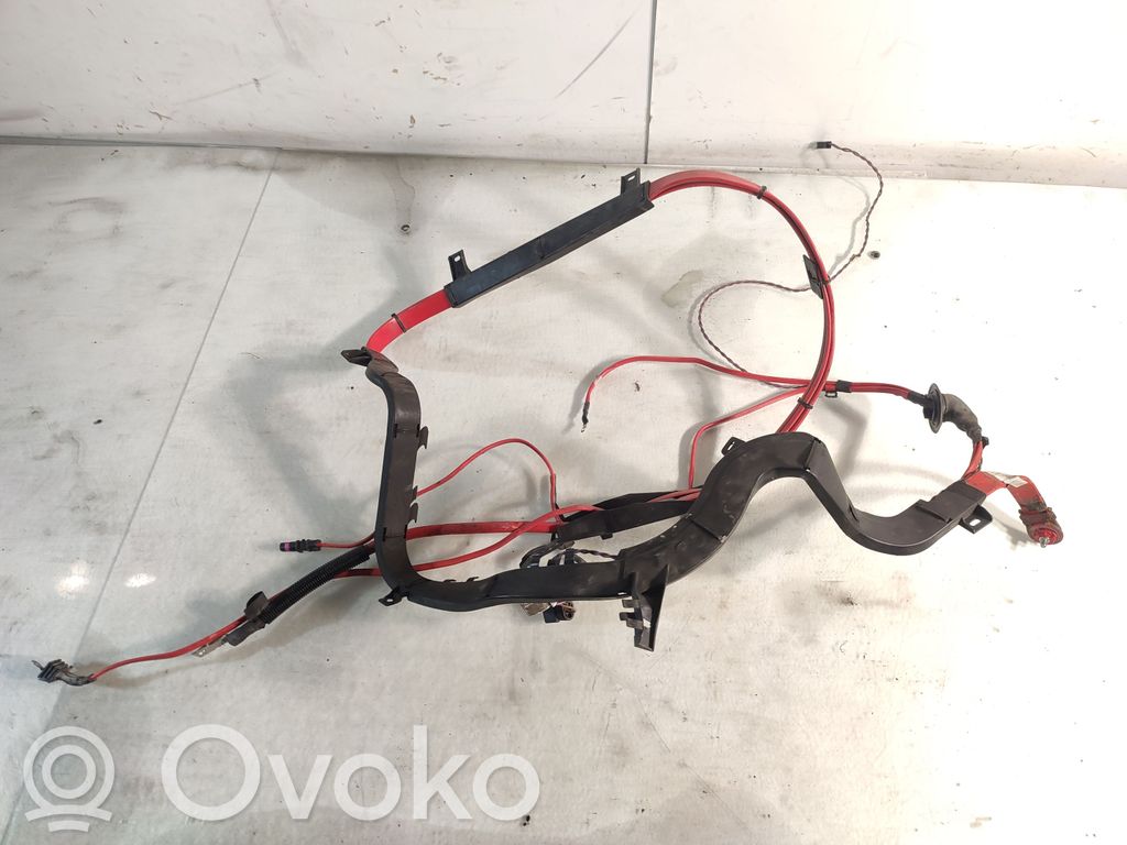 BMW 5 F10 F11 Plus / Klema / Przewód akumulatora 