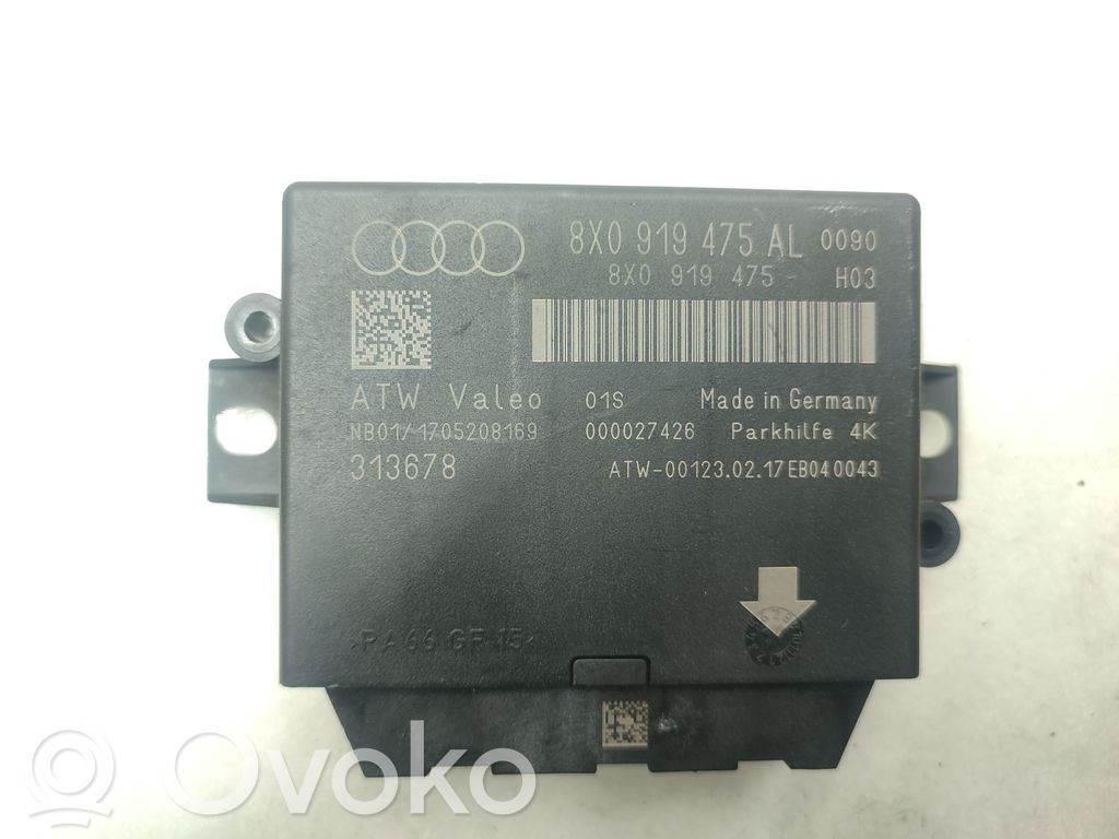 Audi A1 Parkavimo (PDC) daviklių valdymo blokas 
