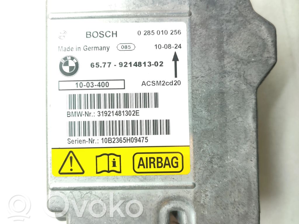 Airbag control unit/module   9214813,0285010256