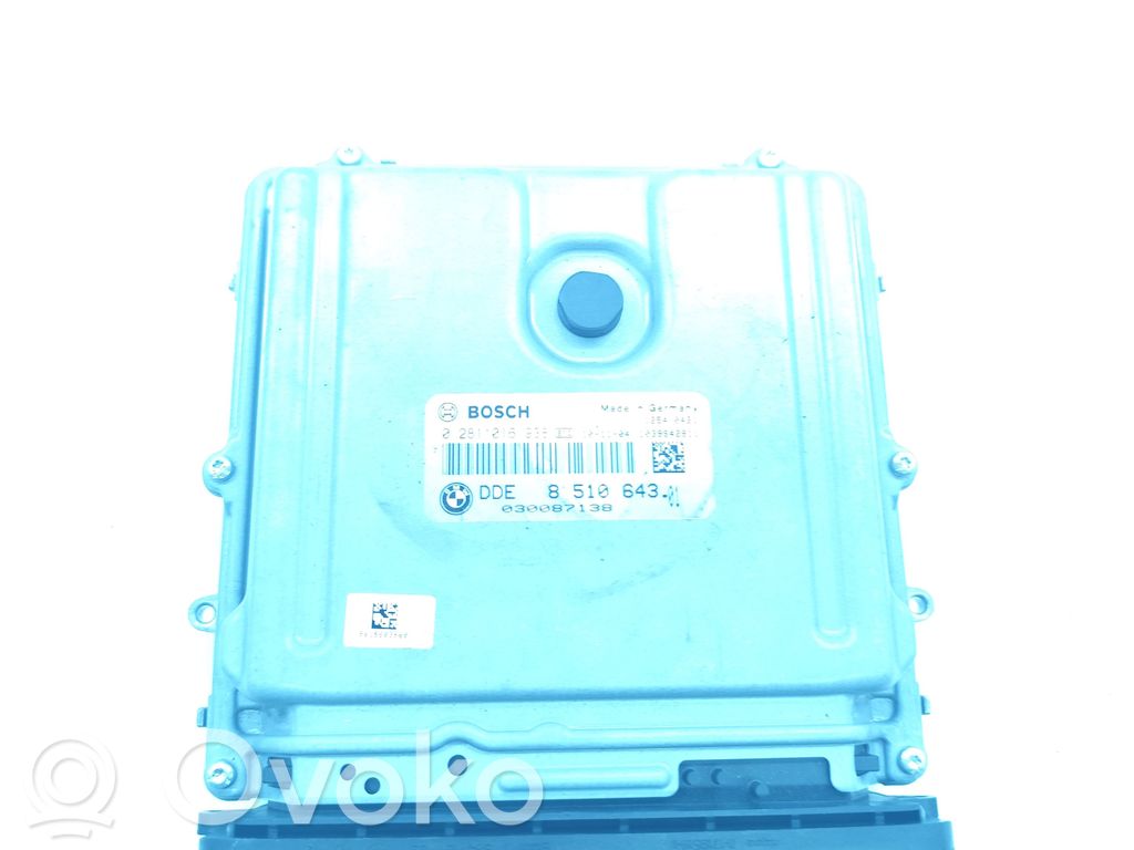 BMW 5 F10 F11 Engine control unit/module 