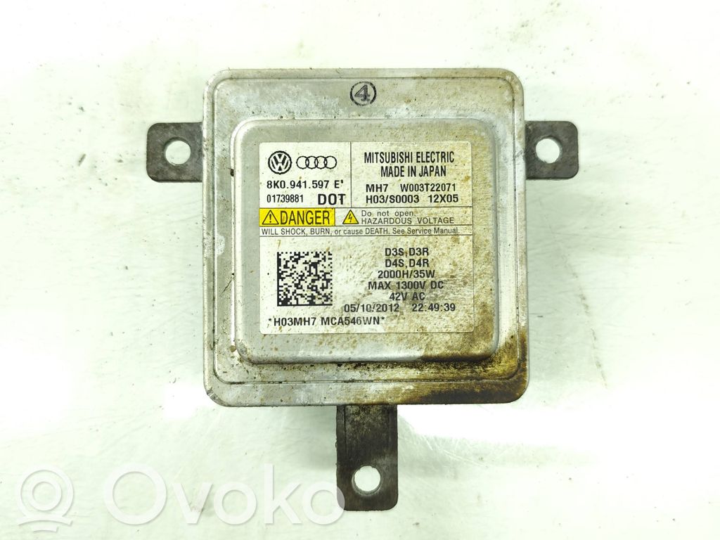 Volkswagen Golf VII Headlight ballast module Xenon 