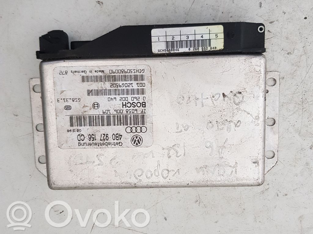 Gearbox control unit/module   4B0927156CD