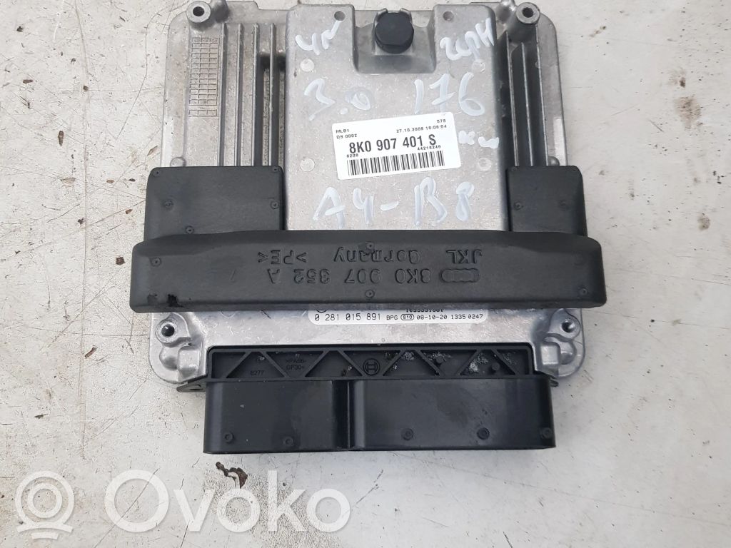 Engine control unit/module   8K0907401S