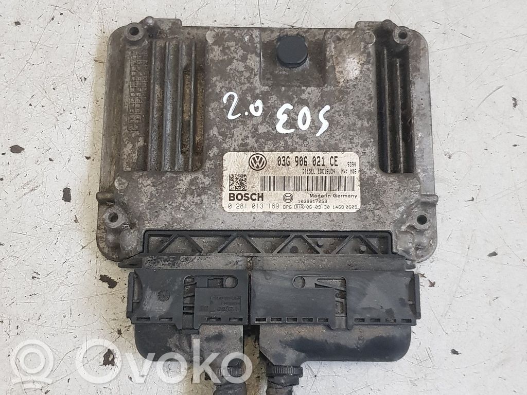 Volkswagen Eos Engine control unit/module 