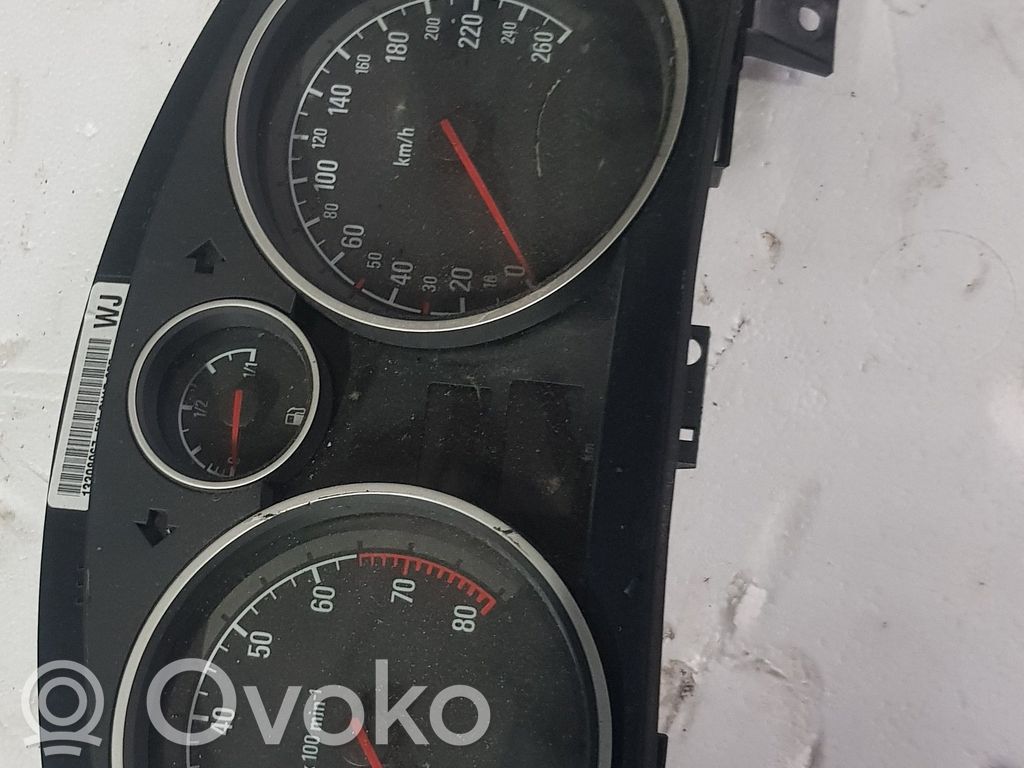Opel Zafira B Vitezometru (grup de instrumente) 