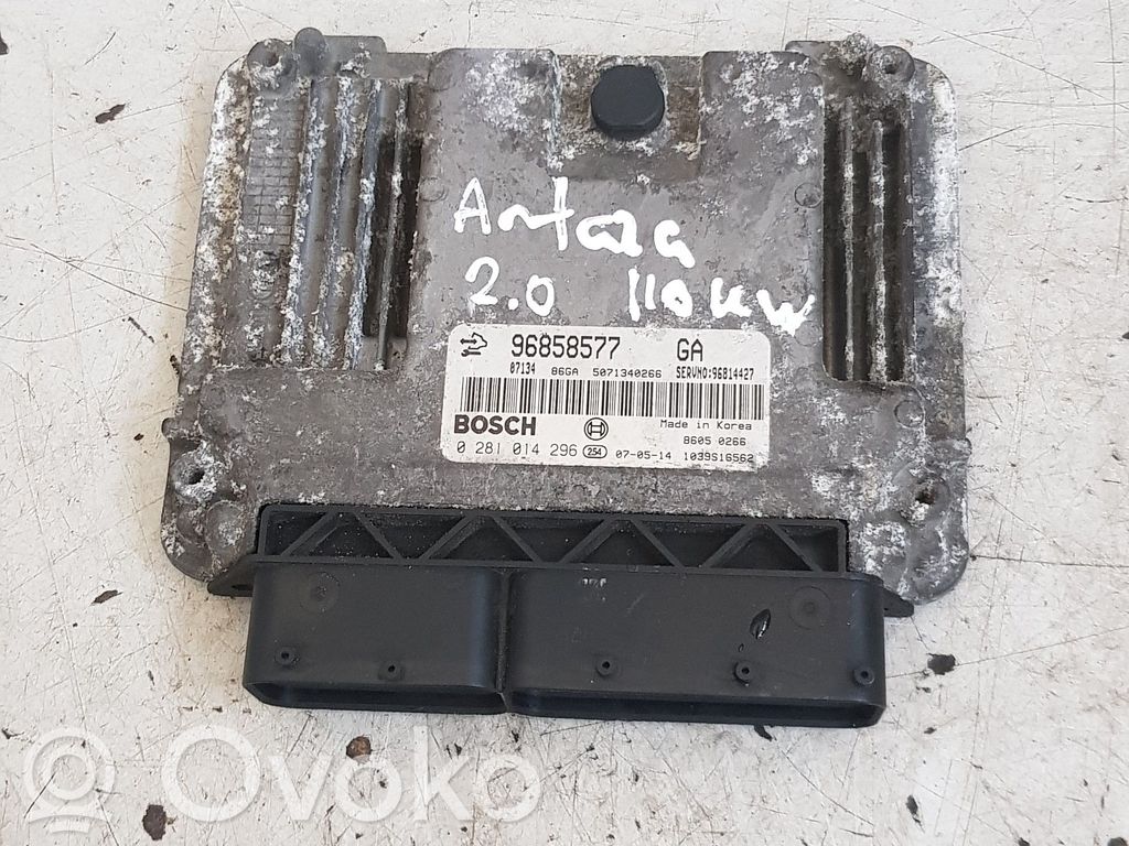 Opel Antara Engine control unit/module 