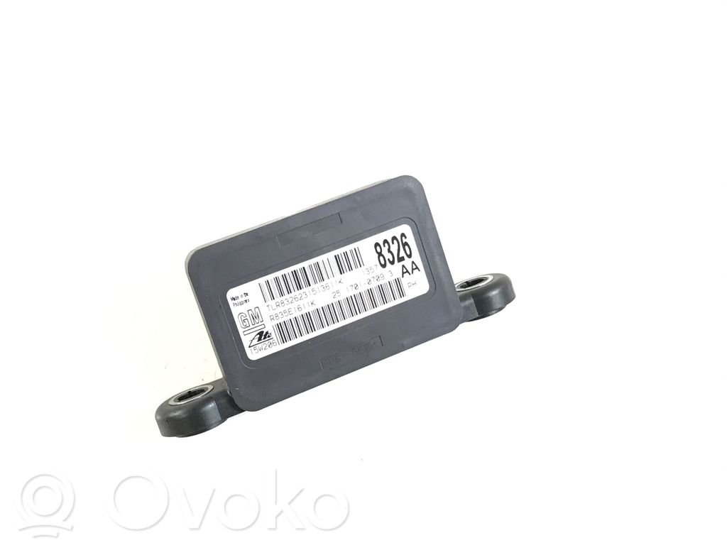 Chevrolet Camaro ESP acceleration yaw rate sensor 