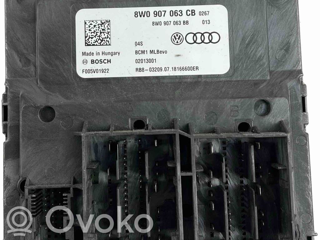 Audi A4 S4 B9 Module confort 