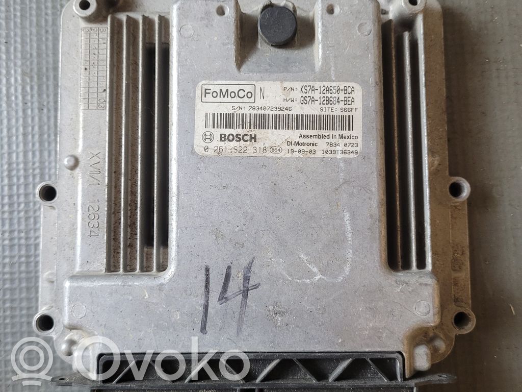 Sterownik / Moduł ECU   KS7A12A650BCA,GS7A12B684BEA