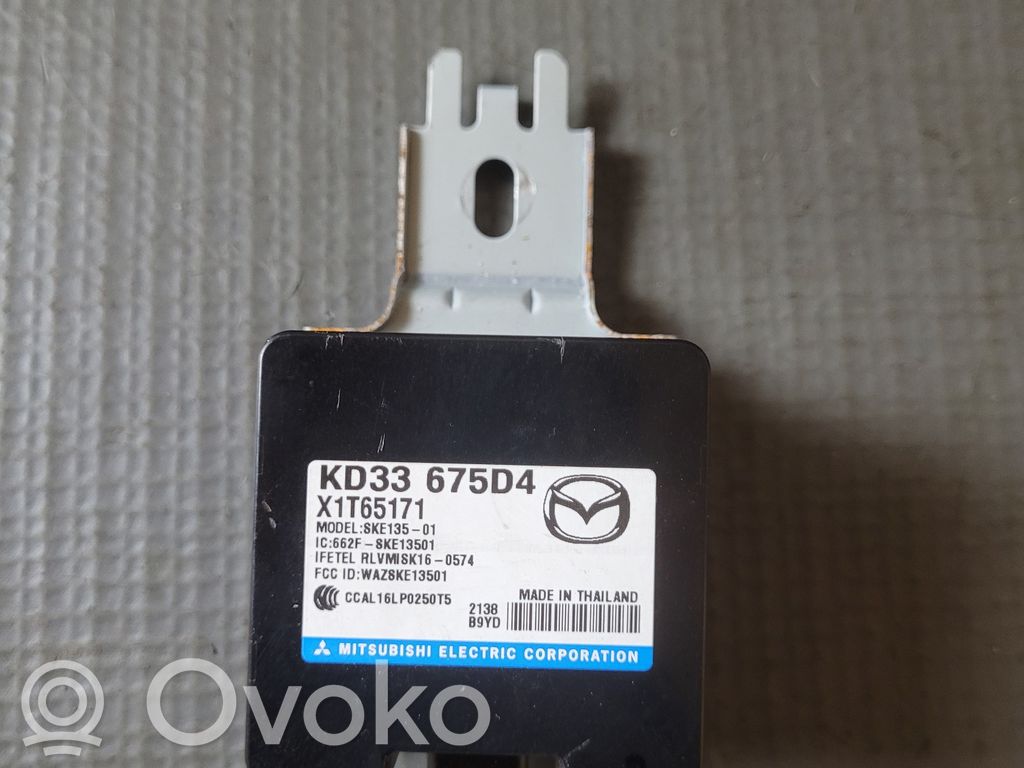 Mazda CX-5 II Keyless (KESSY) go control unit/module 