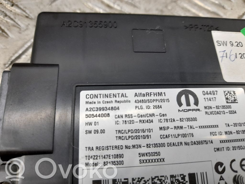 Alfa Romeo Stelvio Módulo de control Gateway 