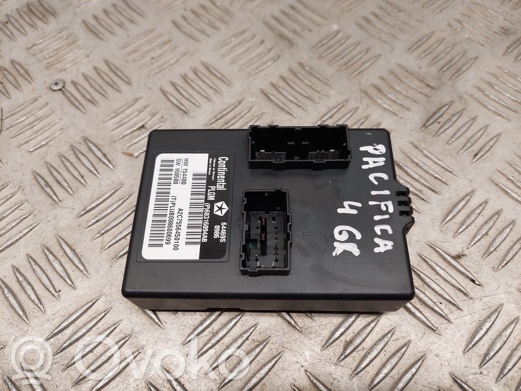 Chrysler Pacifica Tailgate/trunk control unit/module 