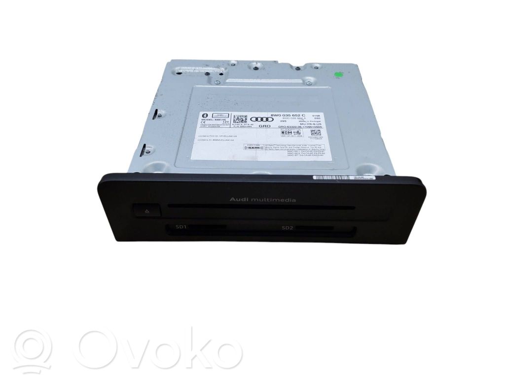 Navigation unit CD/DVD player   8W0035652C,8W0035652A
