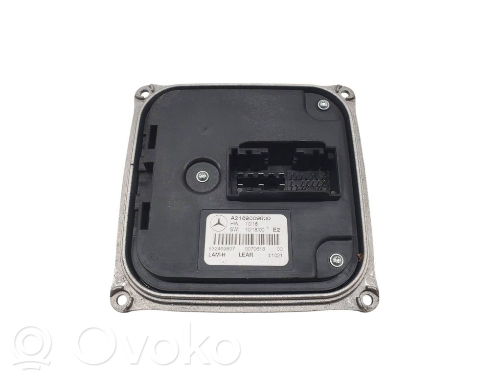 Mercedes-Benz CLS C218 X218 Modulo di zavorra faro Xenon 