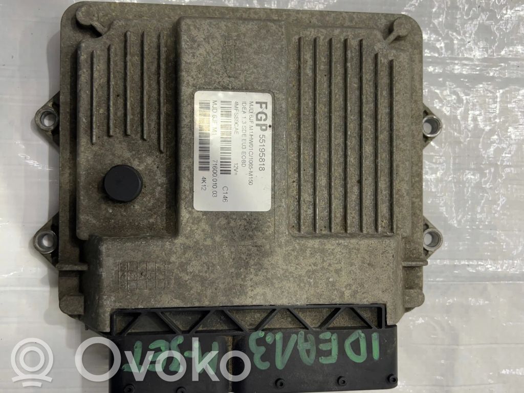 Fiat Idea Engine control unit/module 