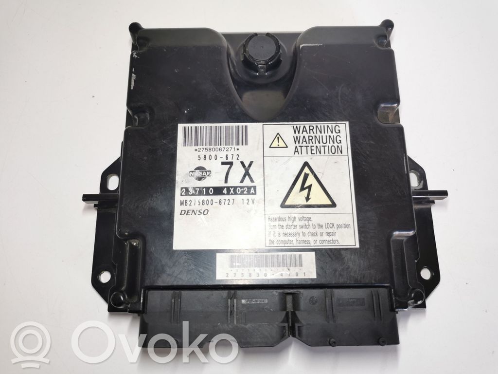 Nissan Navara D40 Engine control unit/module 