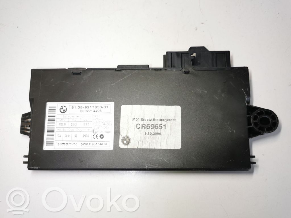 BMW 5 E60 E61 CAS-ohjainlaite/moduuli 