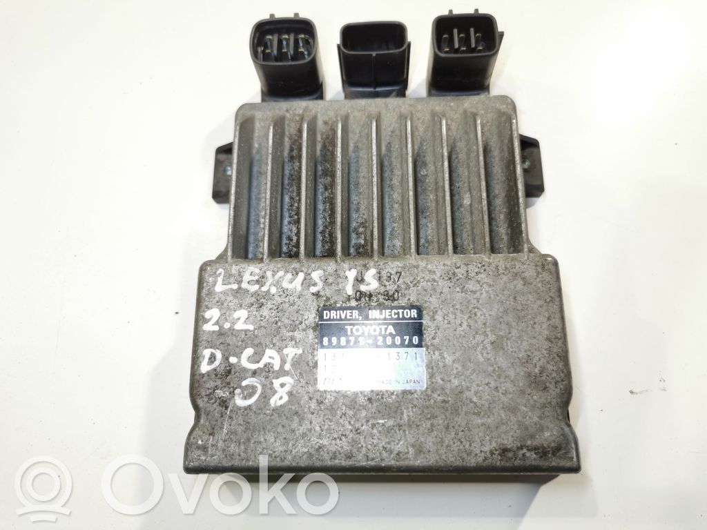 Lexus IS 220D-250-350 Fuel injection control unit/module 