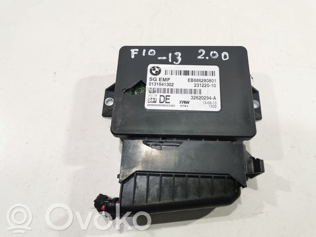 BMW 5 F10 F11 Modul de control frână de mână 