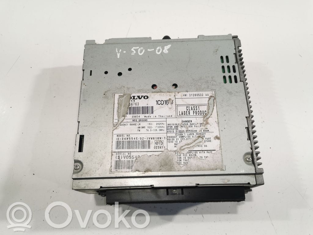 Volvo V50 Panel / Radioodtwarzacz CD/DVD/GPS 