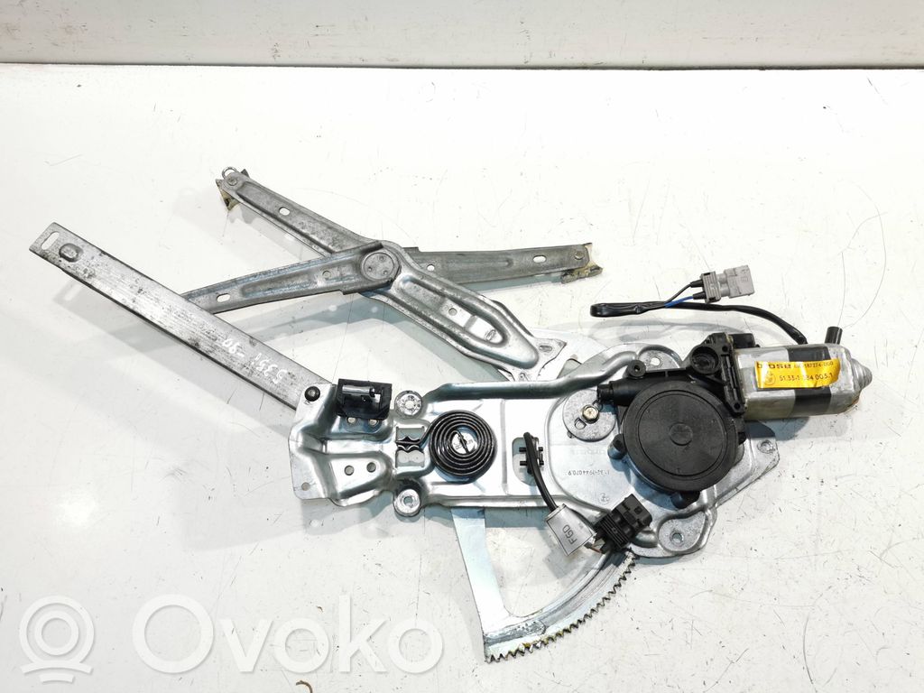 BMW 5 E34 Priekinio el. lango pakėlimo mechanizmo komplektas 
